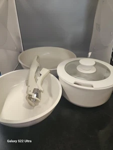 Juegos de utensilios de cocina antiadherentes Carote con mango desmontable, 5 piezas granito antiadherente - Imagen 1 de 2