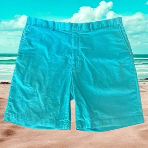 RLX Ralph Lauren Chino Shorts Mens Sz 40 Bright Blue Casual Golf Preppy - Imagen 1 de 8