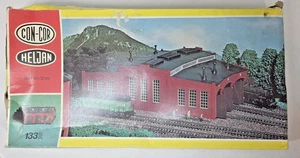 HO Con-Cor Heljan 802 3 Stall Steam Locomotive Roundhouse Kit - Picture 1 of 6