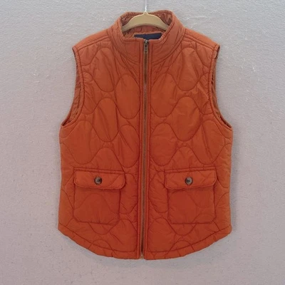 Janie and Jack Little Boy’s The Metropolitan Chaleco Acolchado Cremallera Completa Cobre Puffer Foto 1 de 4