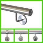 Edelstahl Handlauf V2A  Gel�nder Griff Treppe  Wandhandlauf Stange