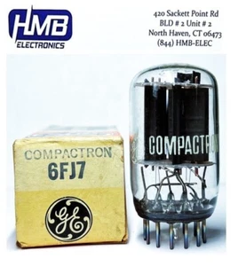 TUBO DE VACÍO GE 6FJ7 - Imagen 1 de 1