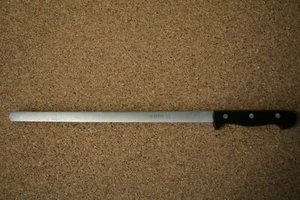 Hoffritz Stainless Steel Flexible 12" Ham Meat Slicing Knife Made in Germany - Picture 1 of 3