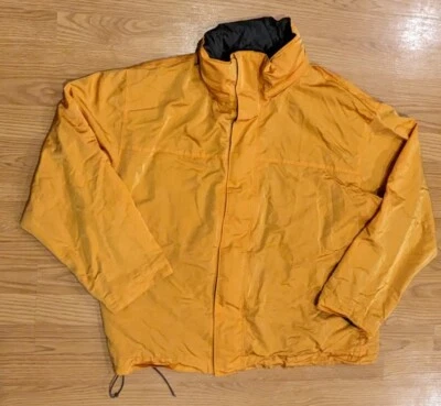 Chaqueta cortavientos Zegna Sport para hombre con capucha oculta naranja - L Foto 1 de 4