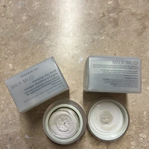 Beekman 1802 Milk Mud NIB Warming Clay Mask Exfoliate Travel  .52 oz X2 - Picture 1 of 1