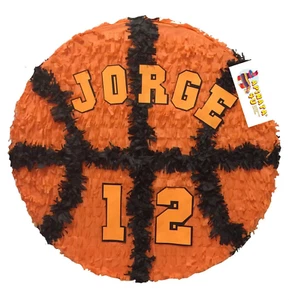 Große 2-D personalisierte Basketball Pinata 19" - Bild 1 von 2