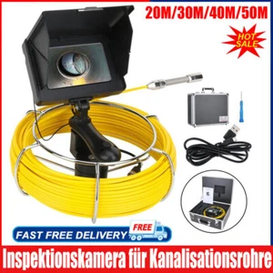Professionelle Abwasserinspektionskamera 5" Monitor, IP68 Wasserdicht, 1200TVL - Picture 1 of 9