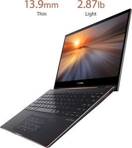 ASUS ZenBook Flip S 13.3 inch Intel Core i7 11th Gen 16GB 1TB Windows 10 Pro - Picture 1 of 9