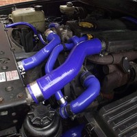 Fits Land Rover Discovery 1 300 TDI Top Radiator Car Silicone Hose Coolant Pipe