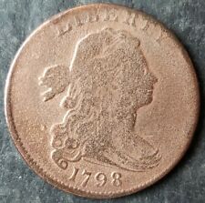 1798 1c Draped Bust Large Cent