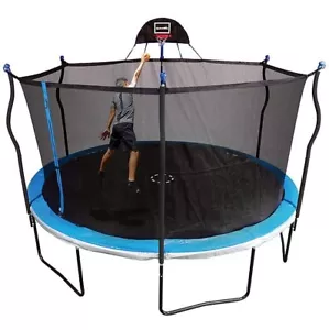 Sportspower Bounce Pro 14' Trampoline with Heavy Duty Basketball System - Picture 1 of 7