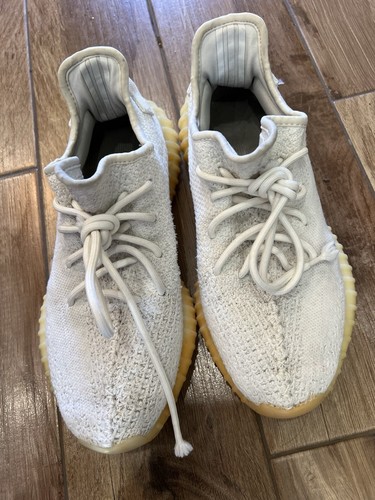 Adidas Yeezy Boost 350 V2 Uomo Taglia 9 Bianco Panna Triple White CP9366