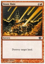 4x Stone Rain MTG 8th Edition NM Magic Regular