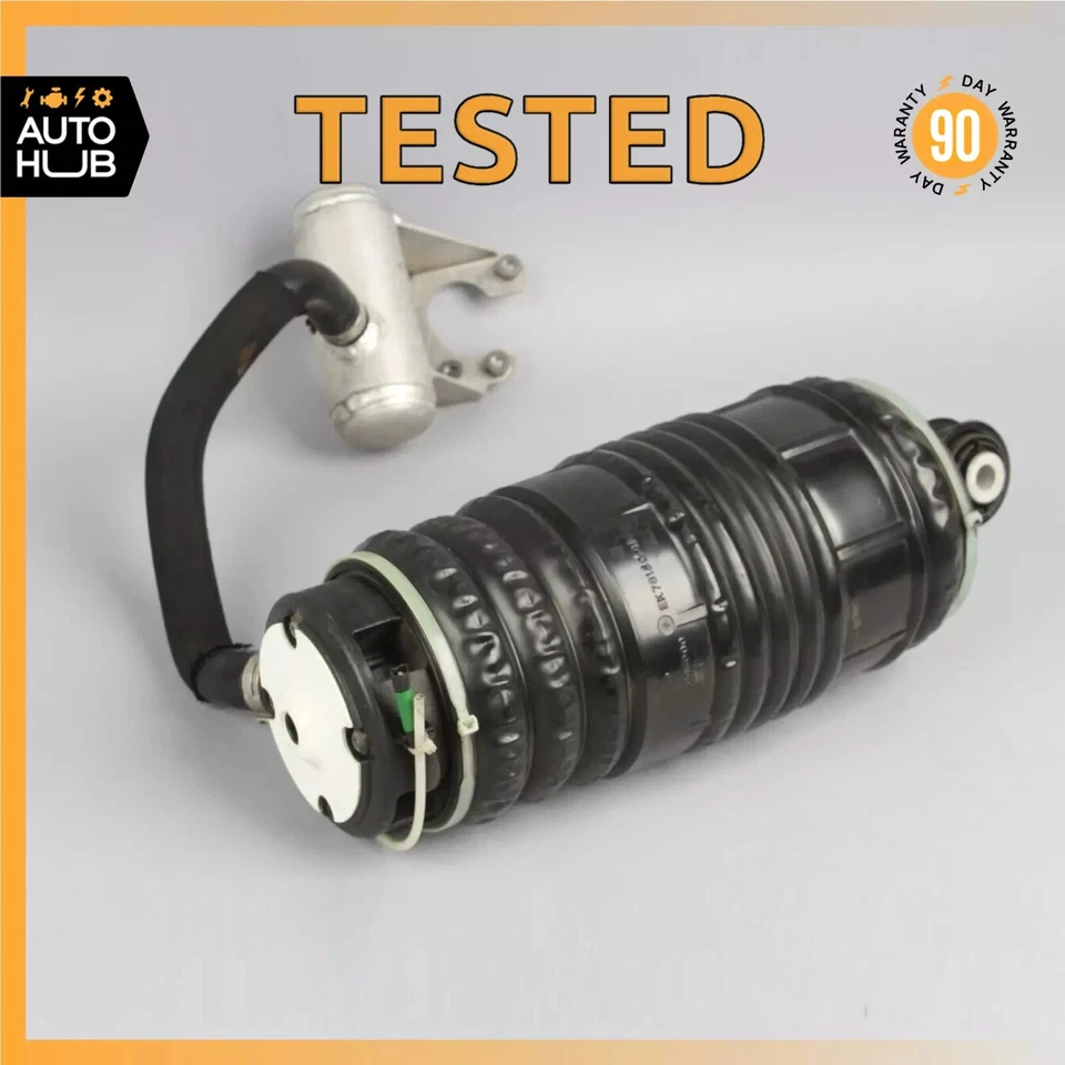 03-11 Mercedes W211 E55 CLS55 AMG Bolsa de suspensión neumática trasera izquierda Amortiguador OEM Foto 1 de 4