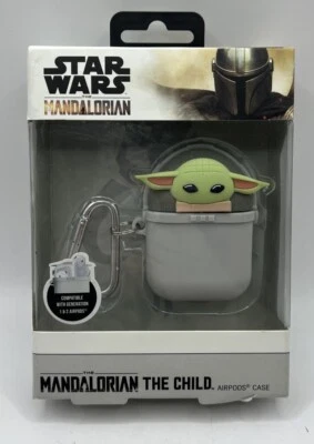 Estuche Star Wars Mandalorian Niño Bebé Yoda AirPods 1ª/2ª Generación Caja DMG Foto 1 de 4