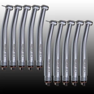 10 * SANDENT Dental Hoch/Schnell Geschwindigkeit Turbine Handstück Druckknopf 4 Loch passend für NSK CE - Bild 1 von 12