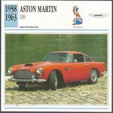 EDITO-SERVICE S A 1991 CLASSIC CARS-1958-1963-ASTON MARTIN DB4
