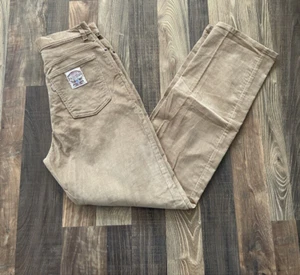Vintage LEVI's 26068 1324 Corduroy Pants size 15 (W28 L33)  High Rise USA - Picture 1 of 20