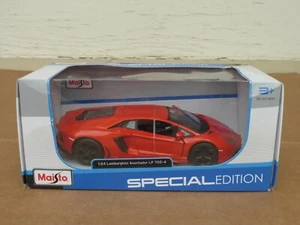 Coche fundido a presión Maisto Lamborghini Aventador LP 700-4 1:24 2018 edición especial - Imagen 1 de 7