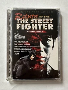 RETURN OF THE STREET FIGHTER (1974) Sonny Chiba | 2001 Platinum DVD - Imagen 1 de 3