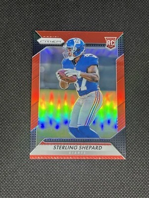 2016 Panini Prizm Sterling Shepard Retail Red SSP Giants Tampa Bay Buccaneers  - Image 1 of 2