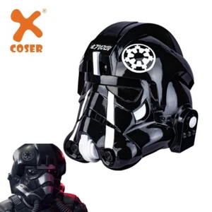 Xcoser 1:1 Squadrons Tie Fighter Polit Helmet Adult Cosplay Props Resin Replica - Picture 1 of 19