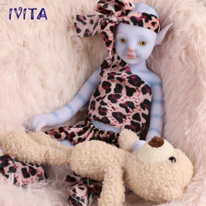 IVITA 12inch Handmade Full Silicone Floppy Avatar Boy Silicone Avatar Doll - Picture 1 of 9