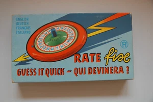 RATE FIX - Hausser (Elastolin) Ratespiel ca. 1960er/60er  - Bild 1 von 4