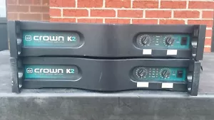 Crown K2 Digital Power Amplifier Vintage Rare -price for one, one left available - Picture 1 of 3
