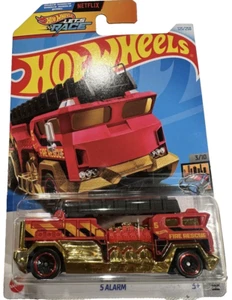 2024🔥 Hot Wheels Let's Race 5 Alarm 3/10 HW Metro #125/250 - Picture 1 of 3