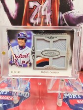 Miguel Cabrera 2011 Topps Marquee Gametime Mementos Quad Relics  /199 MT Rare