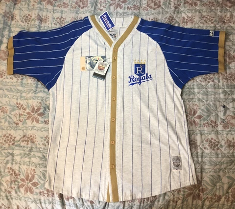 KANSAS CITY ROYALS Baseball Jersey  Cooperstown Collection 1995 BRETT NEW NWT Cover