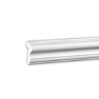  PROFHOME 651302 Wand- und Friesleiste Stuckleiste Zierleiste stoßfest 2 m