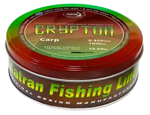 Katran linea di pesca Crypton carpa linea principale 1000 m resistente all'abrasione a basso allungamento - Foto 1 di 12