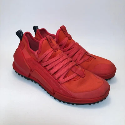 Zapatilla deportiva ECCO para mujer Biom 2.0 Low Tex cuero rosa hibisco rojo 37 6 6.5 Foto 1 de 4