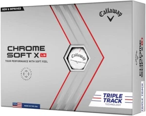 New 2022 Chrome Soft X LS Golf Balls 3 Pack - Picture 1 of 5