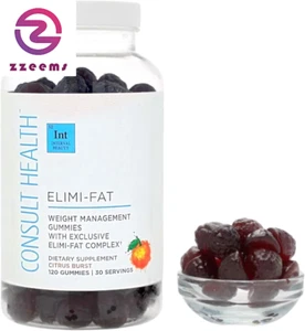 Elimi-Fat Weight Management Gummies – Dietary Supplement – Citrus Burst – 120 Gu - Picture 1 of 12