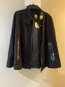 Womens Black Cape /Coat - Picture 1 of 3