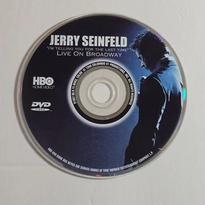 Jerry Seinfeld Live on Broadway I'm Telling You For the Last Time DVD Disc Only - Picture 1 of 3