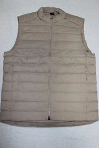 Lululemon mens NWT Navigation 700-Down-Fill Vest size L Sheer Oak - Picture 1 of 11