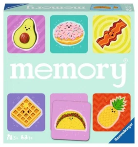 Ravensburger Foodie Favorites Memory Matching Game Ages 3+ - Picture 1 of 12
