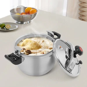 Stove Top 9L Stainless Pressure Cooker Fast Cooking Pot Pressure Stewing Pot - Bild 1 von 12