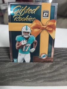 2021 Donruss Optic Jaylen Waddle Gifted Rookies silver foil - Picture 1 of 4