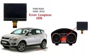ECRAN LCD COMPTEUR INSTRUMENT ODB FORD KUGA - Foto 1 di 1