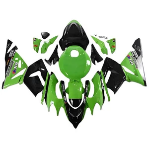 Green Black Fairings Kit for Kawasaki 2004 2005 Ninja ZX10R Plastics Bodywork - Picture 1 of 9