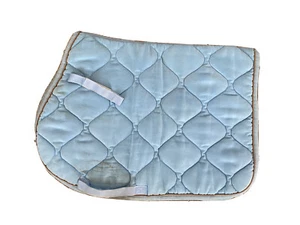 Eskadron All Purpose Saddle Pad Horse Size Light Blue - Picture 1 of 8