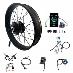 BAFANG 48V 1000 Front Hub Motor Fat Wheel Bike Conversion kit 20/24/26x4.0" - Picture 1 of 9
