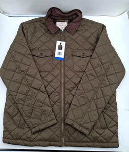 Original Weatherproof Vintage Coat, Size: Large, Green Plaid Flannel Lining, NWT - Picture 1 of 9