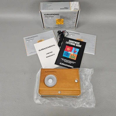 НОВЫЙ мировой приемник радио Grundig G-2000A — F.A. Porsche Design винтажный FM/AM/SW - Изображение 1 из 4