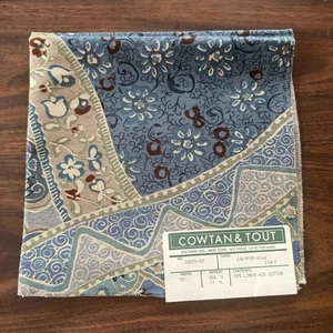 Tela rara vintage botánica Cowtan & Tout 55” X 34” muestra lino Abbondanza - Imagen 1 de 3